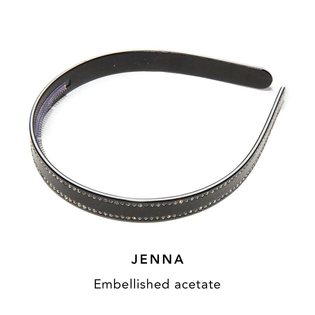 Jenna. Embellished acetate