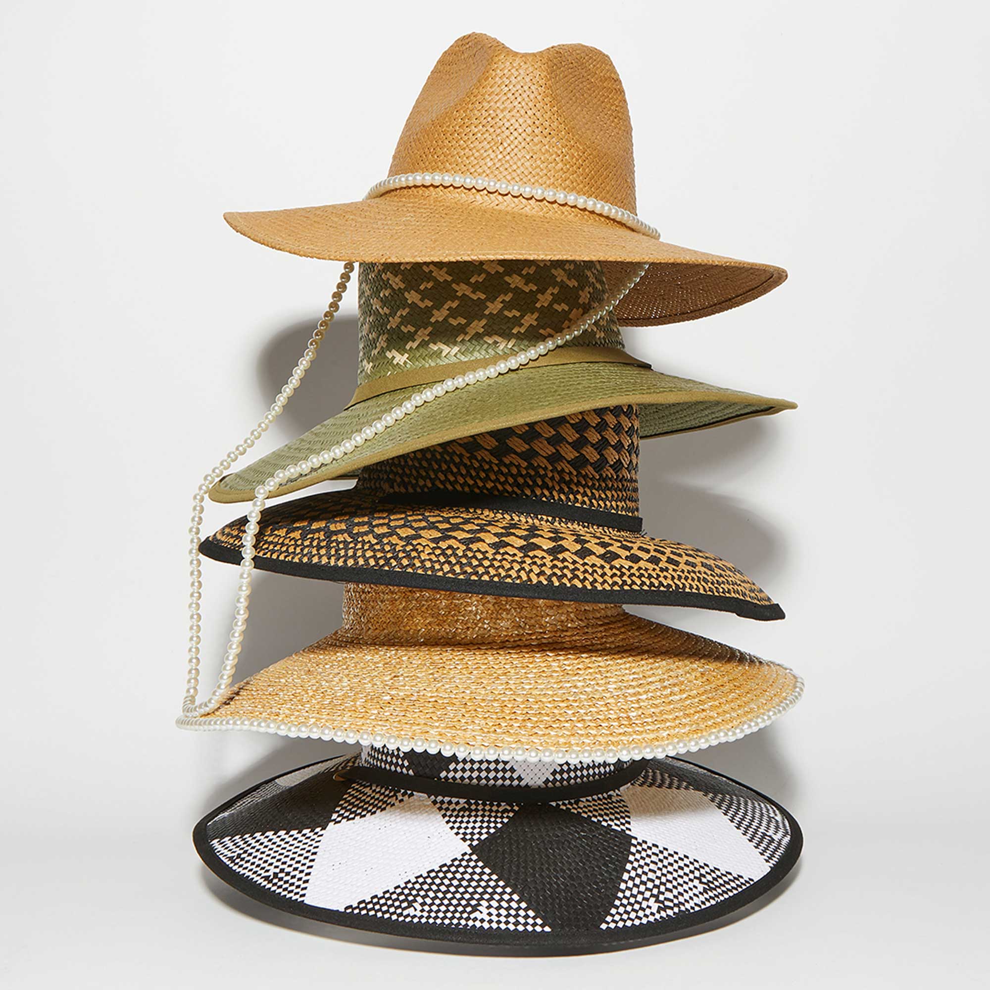 stack of Lele hats