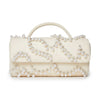 Lele Sadoughi BAGS IVORY MINI TABITHA TOP HANDLE BAG