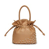 Lele Sadoughi BAGS KHAKI PEARL SIA DRAWSTRING BAG