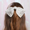 Lele Sadoughi Barrettes APRIL DIAMOND PALOMA JEWELED BIRTHSTONE BOW