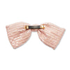 Lele Sadoughi Barrettes BLUSH PALOMA SEQUIN BOW BARRETTE