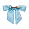 Lele Sadoughi Barrettes BUBBLE BLUE LELE X WICKED CRYSTAL WAND BOW BARRETTE