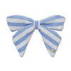 Lele Sadoughi Barrettes CAPRI STRIPE LIBBY LINEN GAUZE BOW BARRETTE