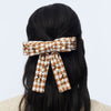 Lele Sadoughi Barrettes CEDAR TWEED ACORN PEARL ANTOINETTE BOW BARRETTE