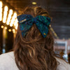 Lele Sadoughi Barrettes EARTH SHIMMER LELE SADOUGHI X WICKED ELPHABA BOW BARRETTE