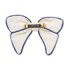 Lele Sadoughi Barrettes IVORY LOS ANGELES ANGELS LELE X MLB BOW BARRETTE