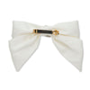 Lele Sadoughi Barrettes IVORY NATALIA SWAROVSKI BOW BARRETTE