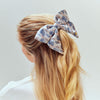 Lele Sadoughi Barrettes LELE SADOUGHI X MARILYN MONROE IVORY PRINTED BOW