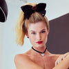 Lele Sadoughi Barrettes LELE SADOUGHI X MARILYN MONROE JET PAVE KISS BOW