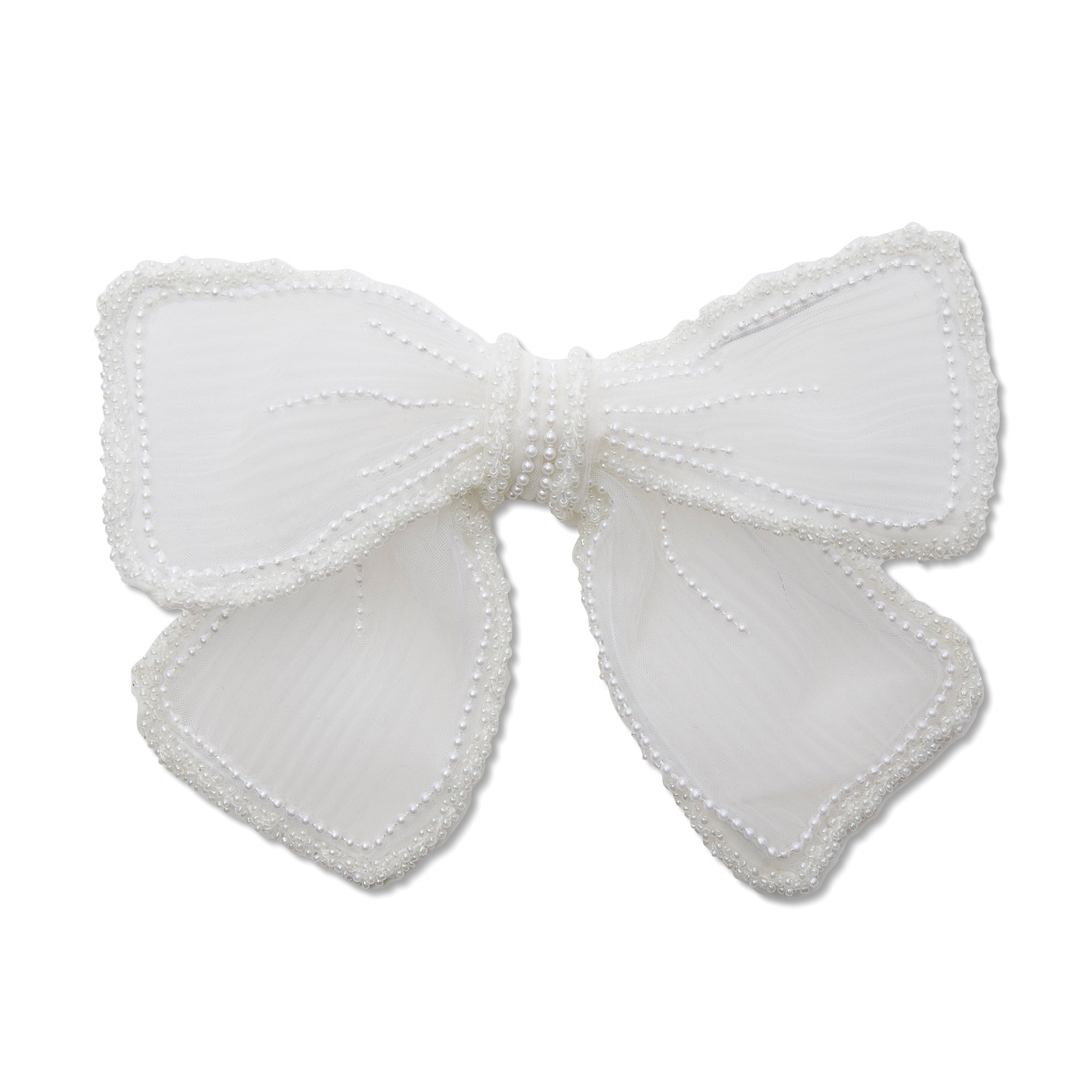 Lele Sadoughi Barrettes MARY PEARL EMBELLISHED BOW
BARRETTE