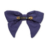 Lele Sadoughi Barrettes NAVY BOSTON RED SOX LELE X MLB BOW BARRETTE