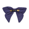 Lele Sadoughi Barrettes NAVY NEW YORK METS LELE X MLB BOW BARRETTE