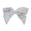 Lele Sadoughi Barrettes OPAL LIBBY SWAROVSKI BOW BARRETTE