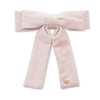 Lele Sadoughi Barrettes PINK VELVET ANTOINETTE BOW BARRETTE