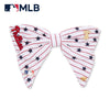 Lele Sadoughi Barrettes RED STRIPE PHILLIES LELE X MLB BOW BARRETTE