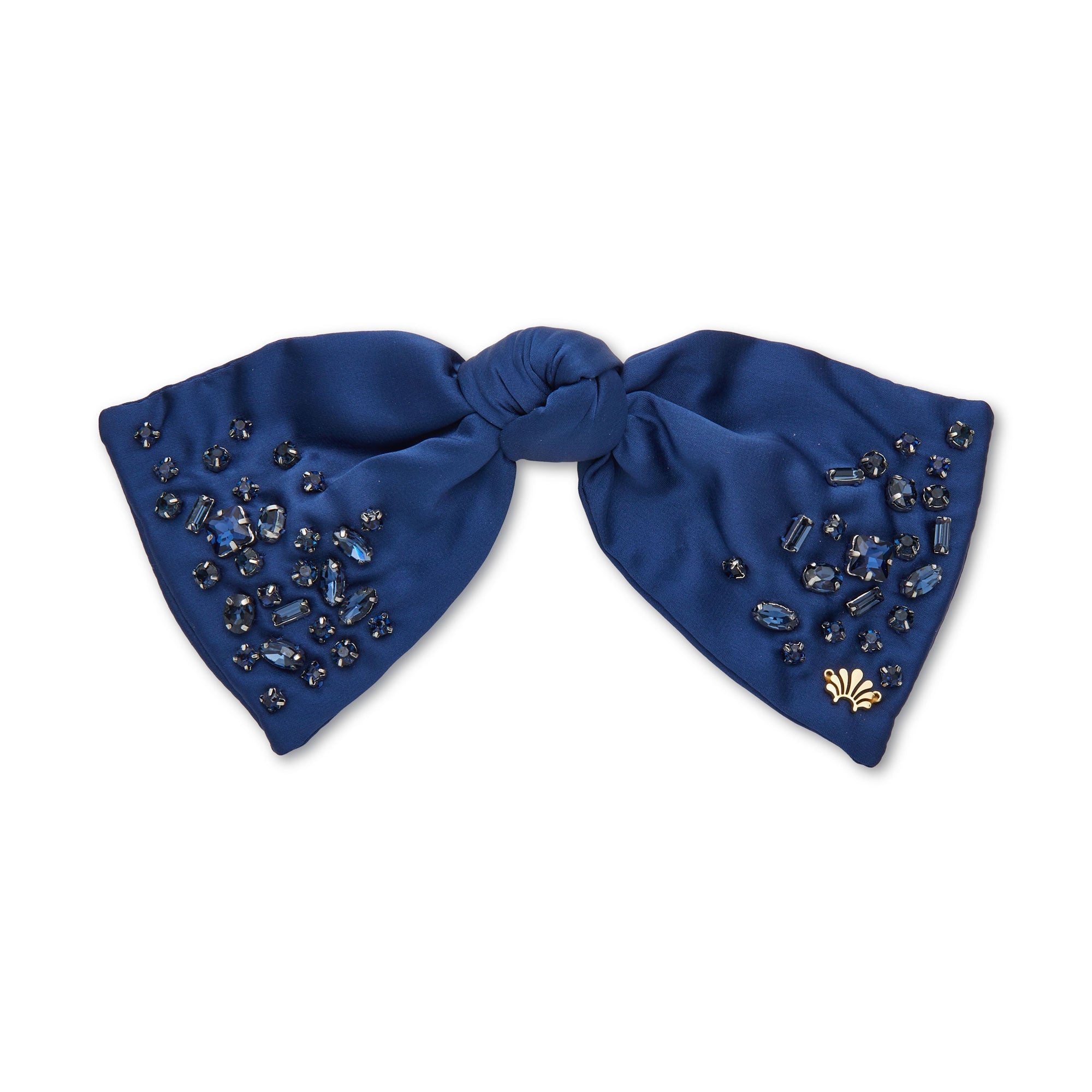 Lele Sadoughi Barrettes SEPTEMBER SAPPHIRE PALOMA JEWELED BIRTHSTONE BOW