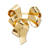 Lele Sadoughi BROOCHES GOLD DECO BOW BROOCH