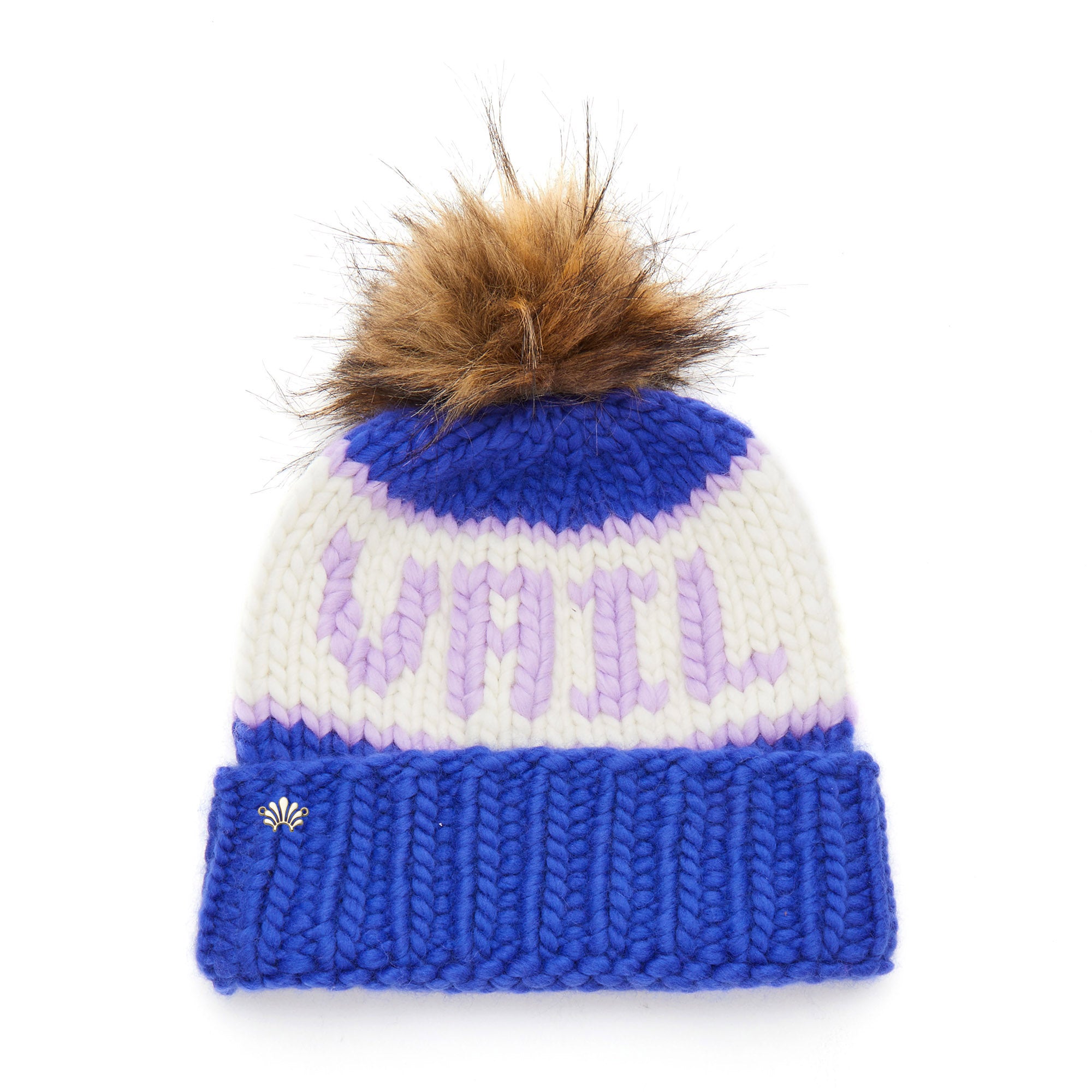 Lele Sadoughi COLD WEATHER ARCTIC LAVENDER THE VAIL BEANIE