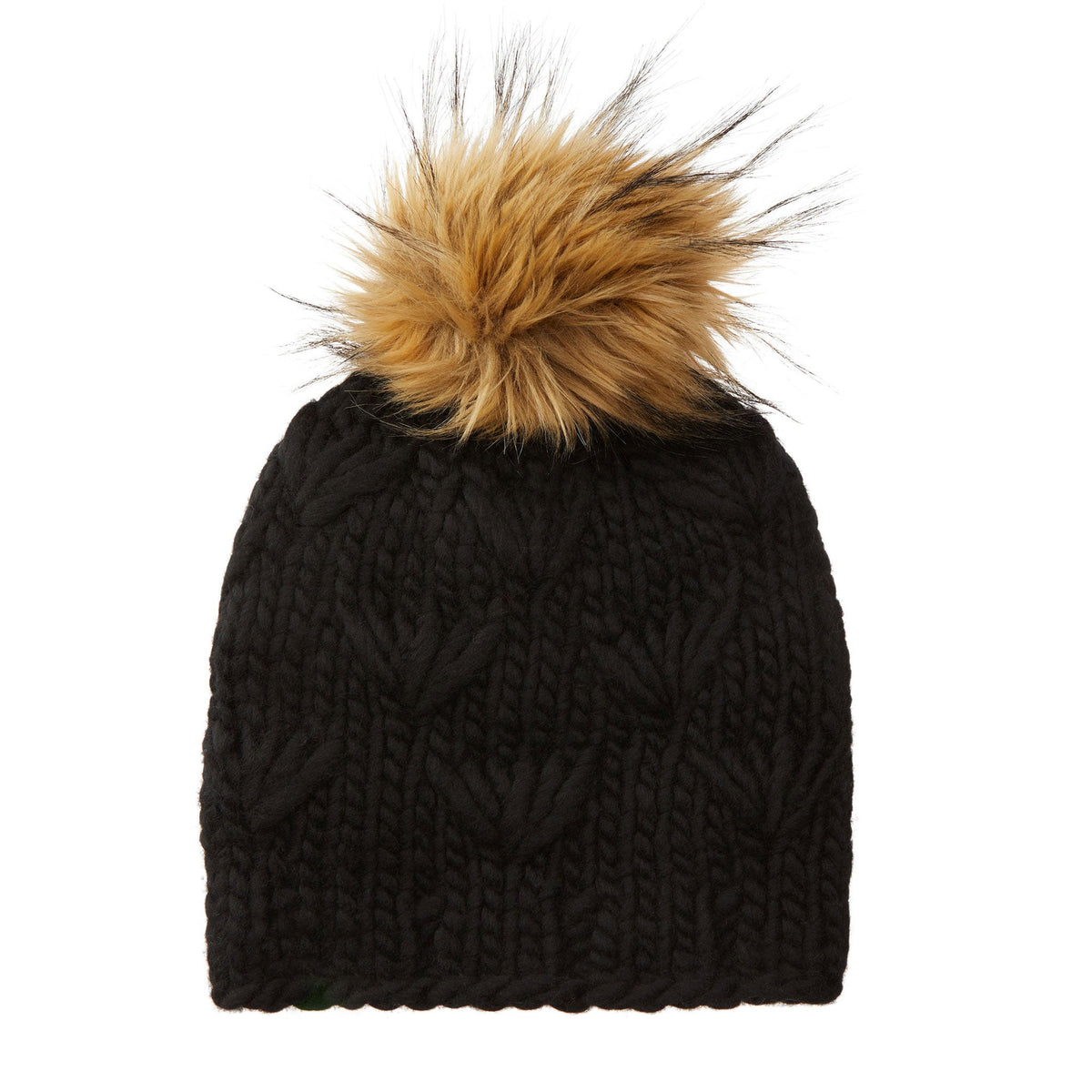 Lele Sadoughi COLD WEATHER JET MOTLEY BEANIE