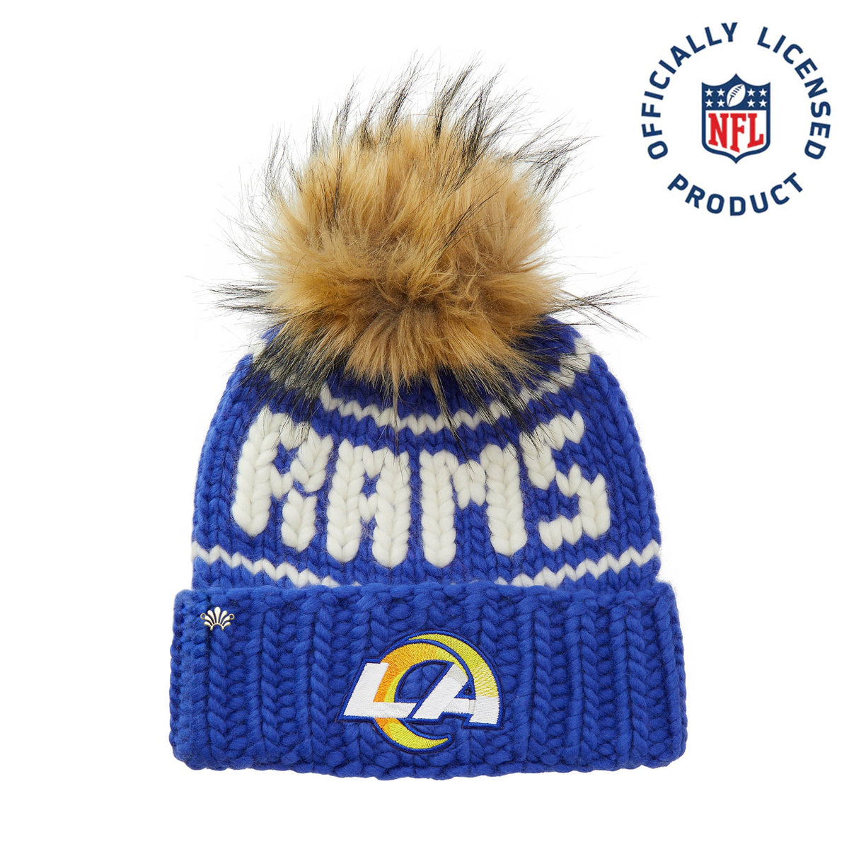 Rams knit hat online