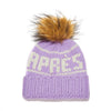 Lele Sadoughi COLD WEATHER LAVENDER APRES BEANIE