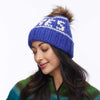 Lele Sadoughi COLD WEATHER ROYAL BLUE APRES BEANIE