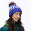 Lele Sadoughi COLD WEATHER ROYAL BLUE APRES BEANIE