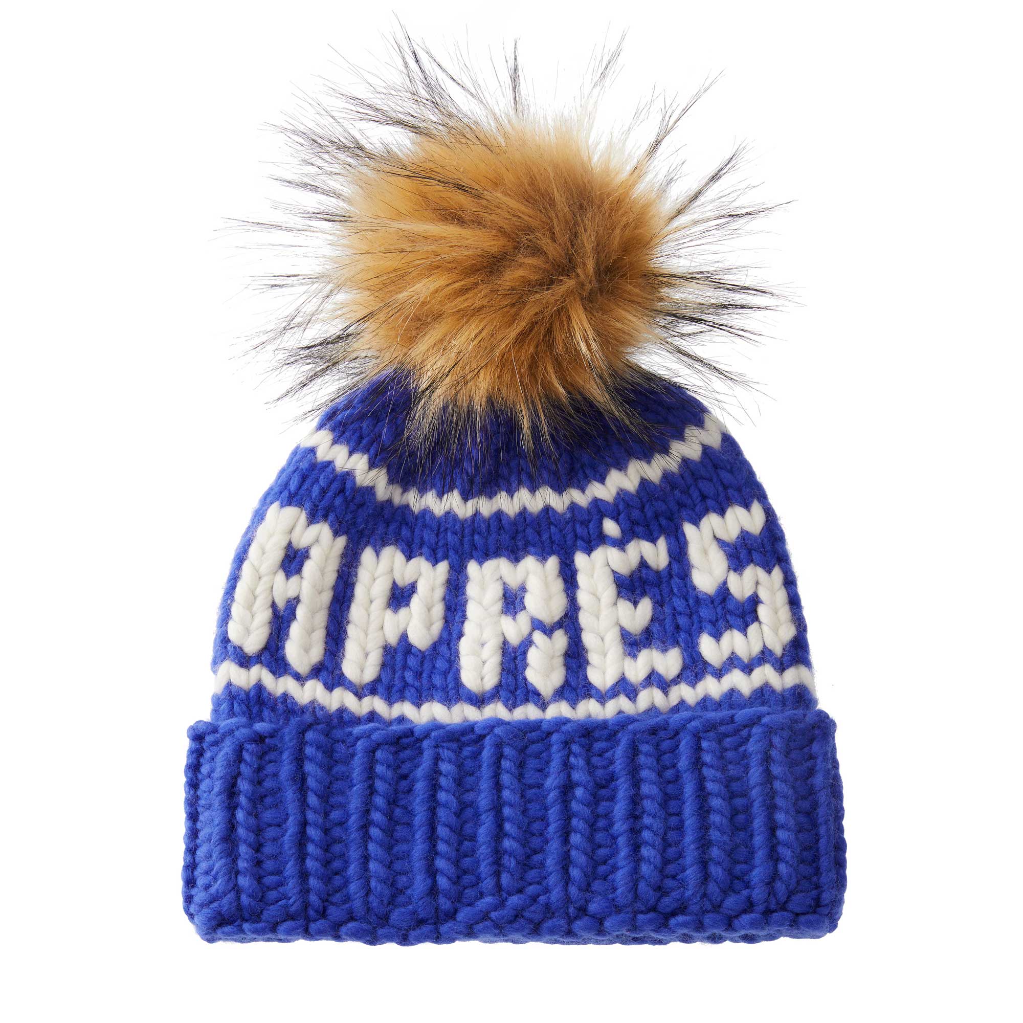 Lele Sadoughi COLD WEATHER ROYAL BLUE APRES BEANIE