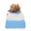 Lele Sadoughi COLD WEATHER SKY BLUE THE BIG SKY BEANIE