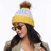 Lele Sadoughi COLD WEATHER SUNSHINE THE TAHOE BEANIE