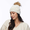 Lele Sadoughi COLD WEATHER WHITE LIE MOTLEY BEANIE