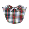 Lele Sadoughi COLLARS ONE SIZE IVORY PLAID MULTI PEARL PLAID COLLAR