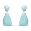 Lele Sadoughi EARRINGS AQUA WILMA DROP EARRINGS