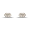 Lele Sadoughi EARRINGS CRYSTAL LELE SADOUGHI X MARILYN MONROE PAVE KISS STUD