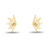 Lele Sadoughi EARRINGS GOLD COBWEB SPARKLE STUD EARRINGS