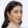 Lele Sadoughi EARRINGS GOLD PIROUETTE SPIRAL EARRINGS