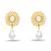 Lele Sadoughi EARRINGS GOLD THE MET X LELE RENOIR DAISY EARRINGS