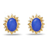 Lele Sadoughi EARRINGS INDIGO STARLET EARRINGS