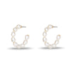 Lele Sadoughi EARRINGS ONE SIZE KEEPSAKE STARDUST HOOP EARRINGS