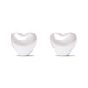 Lele Sadoughi EARRINGS PEARL HEART STUD EARRINGS