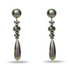 Lele Sadoughi EARRINGS TAHITIAN PEARL COPACABANA LINEAR EARRINGS