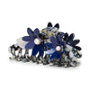 Lele Sadoughi Hair Clips CELESTIAL JET PETUNIA CLAW CLIP