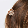 Lele Sadoughi Hair Clips PETAL PINK SUNFLOWER CLAW CLIP