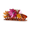 Lele Sadoughi Hair Clips RUST PETUNIA CLAW CLIP