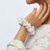 Lele Sadoughi HAIR IVORY PEARL EMBELLISHED SCRUNCHIE