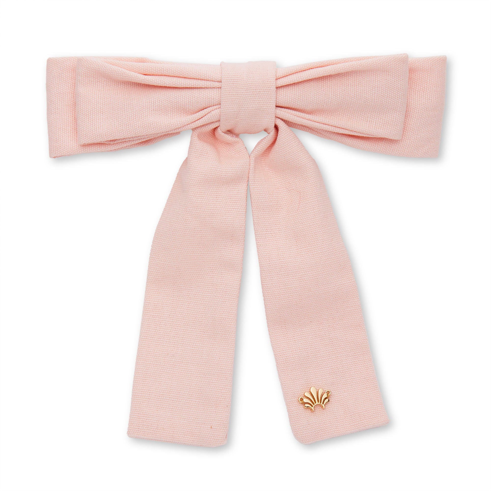 Lele Sadoughi HAIR PETAL PINK ANTOINETTE  BOW BARRETTE