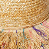 Lele Sadoughi HATS DESERT SUNSET FRINGE STRAW HAT