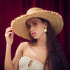 Lele Sadoughi HATS DESERT SUNSET FRINGE STRAW HAT