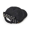 Lele Sadoughi HATS JET LACE BOW EMBELLISHED BASEBALL CAP